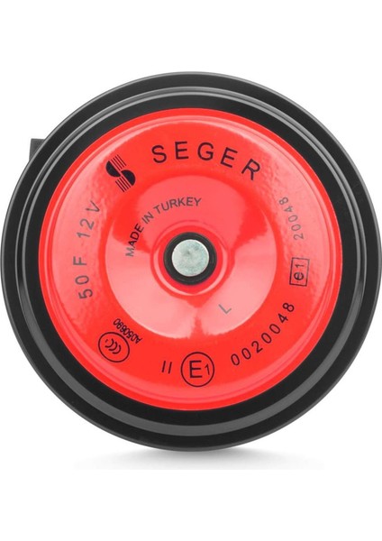 SEGER-50F Midi Disk Korna 12V (Didit), Kalın - Ince Ses Takım, Delphi 1530 Soket ( Opel, Chevrolet)