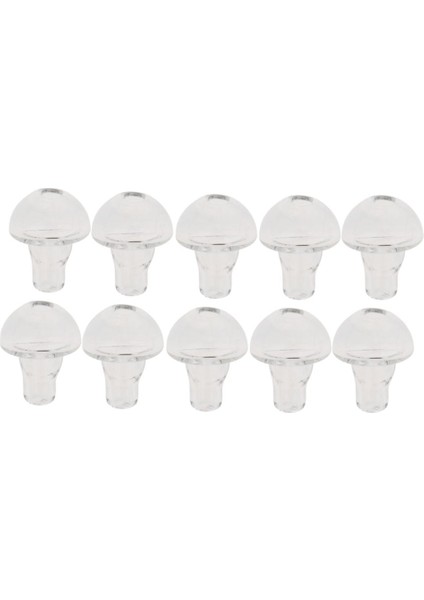 10PCS 10MM Mantar Şekli Mini Boş Açık Cam Takılar Diy Şişe Kolye (Yurt Dışından) fiyatları