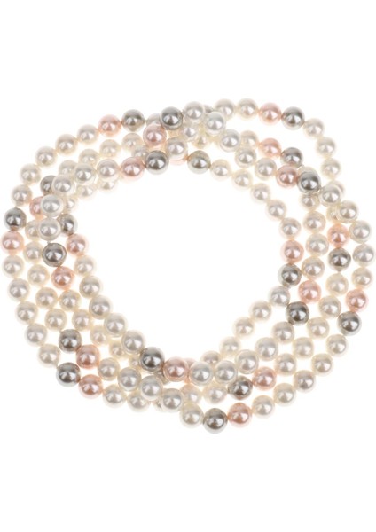 Art Deco Shell Inci Kolye 1920S Slipper Boncuklar Küme Uzun Inciler Kolye Çok Molor (Yurt Dışından)