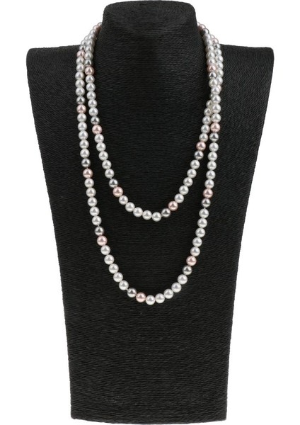 Art Deco Shell Inci Kolye 1920S Slipper Boncuklar Küme Uzun Inciler Kolye Çok Molor (Yurt Dışından) fiyatları