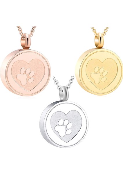 3 Parça Urn Kolye Hatıra Kolye Takı Kremasyon Anıtı (Yurt Dışından)