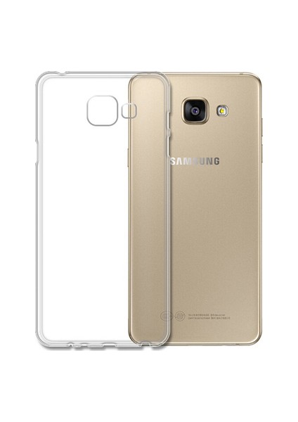 Samsung Galaxy A5 2016 Süper Silikon Lüx Korumalı Şeffaf Kılıf