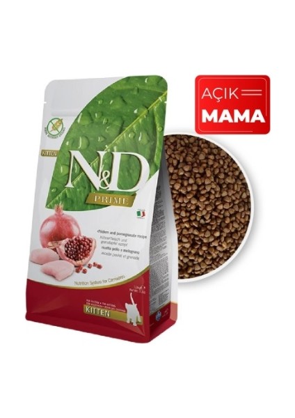 Tahılsız Kitten Narlı Yavru Kedi Maması 2 kg