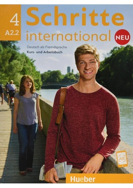 Huber Schritte International Neu 4. A2.2 Kurs Und Arbeitsbuch + CD-Rom