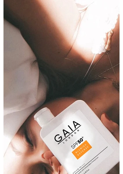 Gaia London Lekeli Ciltler İçin Antioksidan Destekli 50SPF Uva/uvb Güneş Kremi