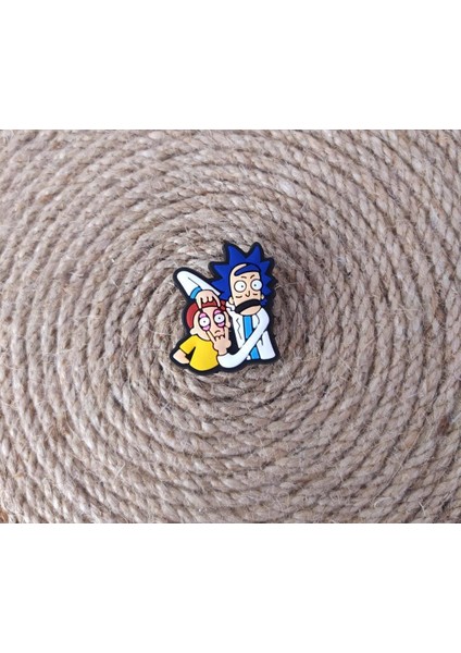 Terlik Ayakkabı Sandalet Süsü Rich And Morty 1 Adet Silikon Kız Erkek Aksesuar Hediye fiyatları