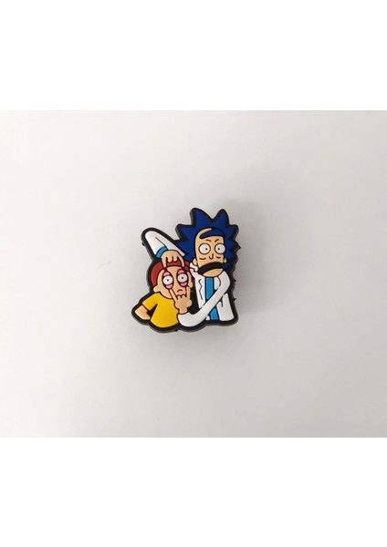 Terlik Ayakkabı Sandalet Süsü Rich And Morty 1 Adet Silikon Kız Erkek Aksesuar Hediye modelleri