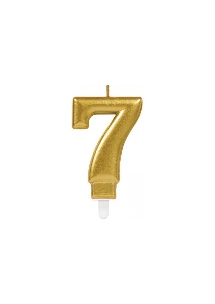 7 Rakam Mum Gold Renk (3791)