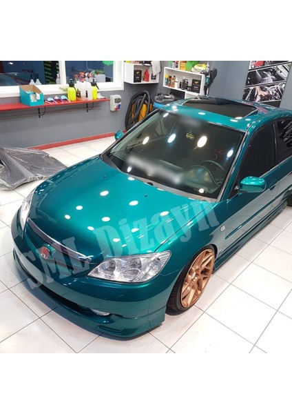 SML Dizayn Honda Civic Vtec 2 Makyajlı Mugen Ön Ek (Plastik - Karlık)