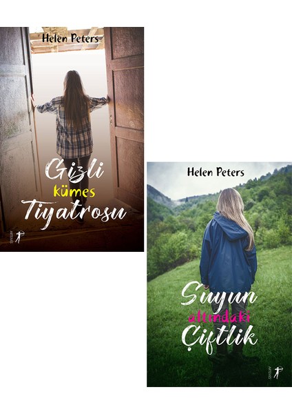 Helen Peters 2 Kitap Set - Gizli Kümes Tiyatrosu + Suyun Altındaki Çiftlik - Helen Peters