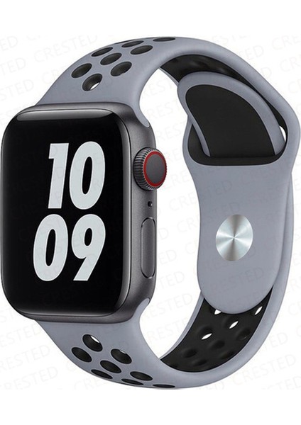 Apple Watch 3 4 5 6 7 8 38MM 40MM 41MM Delikli Silikon Kordon Voyoniket