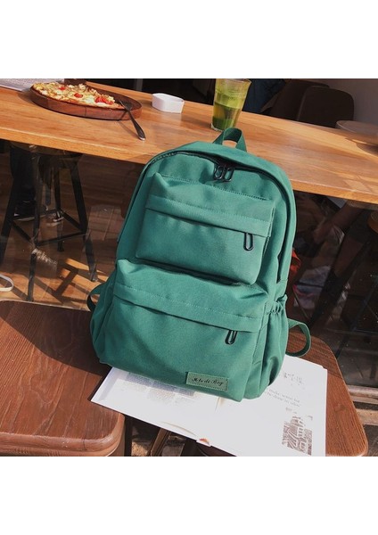 Çok Bölmeli Büyük Kapasiteli Sırt Çantası - Yeşil (Yurt Dışından)