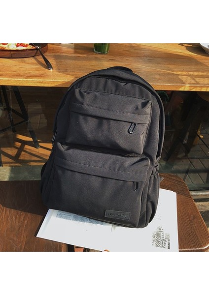 Çok Bölmeli Büyük Kapasiteli Sırt Çantası - Siyah (Yurt Dışından)