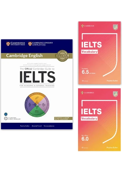 - Offıcial Guide To The Ielts + Vocabulary 6.0 + Vocabulary 6.5 Set