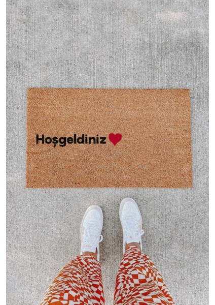 Iki Sade Kapı Önü Paspası - Koko Kapı Paspası