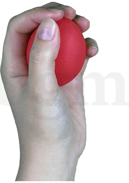 Silikon El Egzersiz Topu Stres Topu - Fiziksel El Çalıştırma Güçlendirme Egzersiz Topu