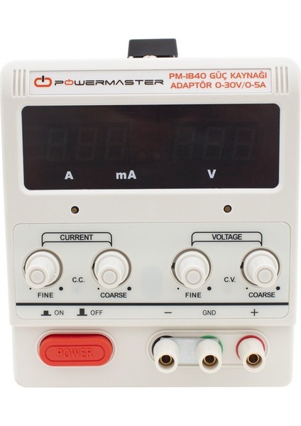 PM-1840 0-30 Volt / 0-5 Amper Arası Dc Güç Kaynağı Adaptör fiyatları