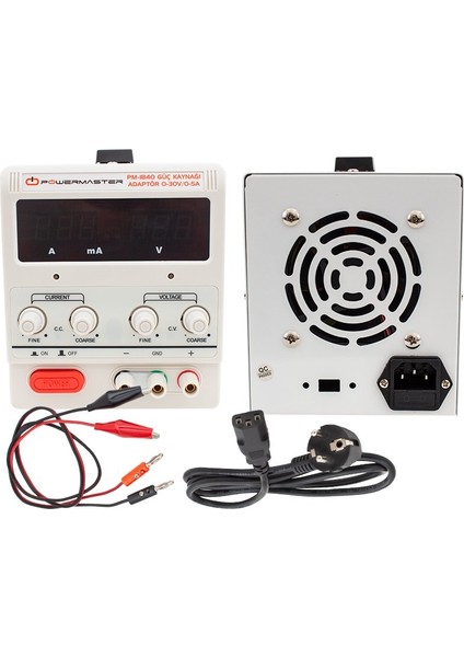PM-1840 0-30 Volt / 0-5 Amper Arası Dc Güç Kaynağı Adaptör modelleri
