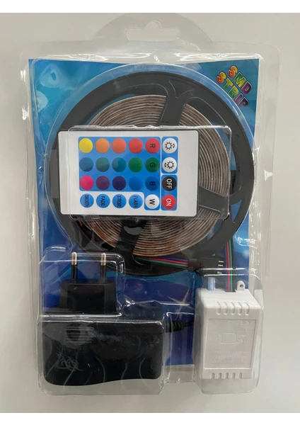 LED Strip Tak Çalıştır Rgb Set