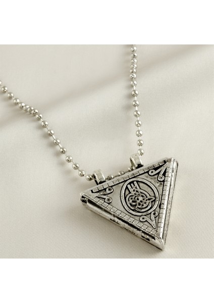 Cevşen Zincir Kordonlu Kolye