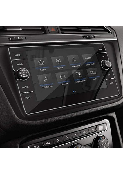 Volkswagen Tiguan 8 Inç Ekran Koruyucu Nano Şeffaf modelleri