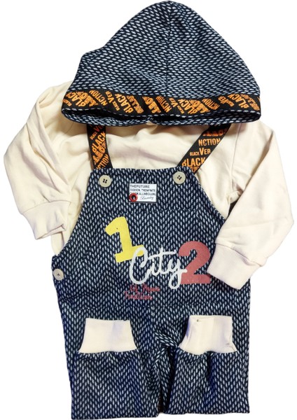 City Baskılı 2'li Bebek Takımı