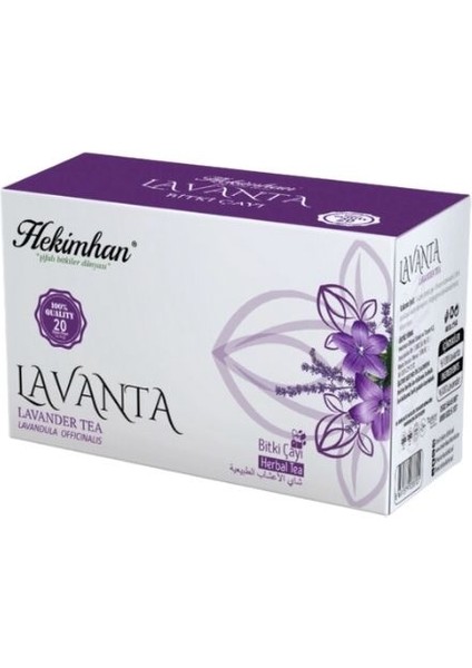Lavanta Çayı 20'li Poşet Çay