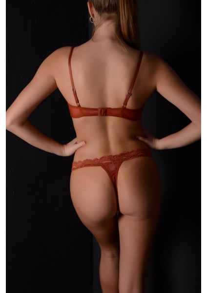 Zag Lingerie Cinnamon Sütyen Külot Takımı