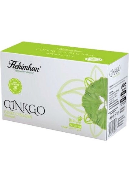 Gingobiloba Çayı 20'li Poşet Çay