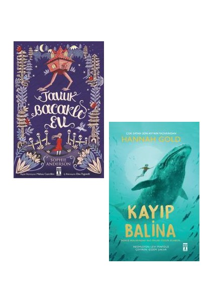 Tavuk Bacaklı Ev + Kayıp Balina 2 Kitap Set
