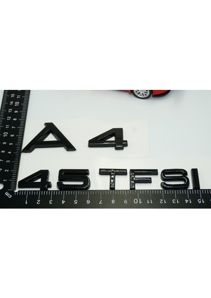 Audi A4 45 Tfsi Parlak Siyah Abs 3m 3D Bagaj Yazı Logo Orjinal Ürün fiyatları