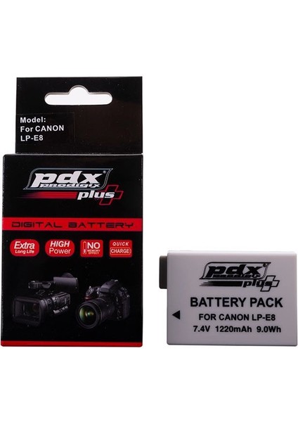 Lp-E8 Canon Fotoğraf Makinesi Batarya