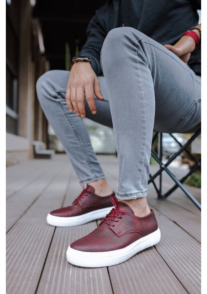 CH061 Cbt Rex Erkek Ayakkabı Bordo