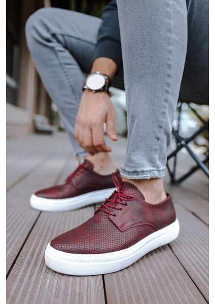 CH061 Cbt Rex Erkek Ayakkabı Bordo