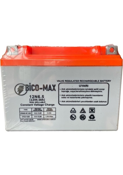 Bicomax 12N6,5 Ah Akü