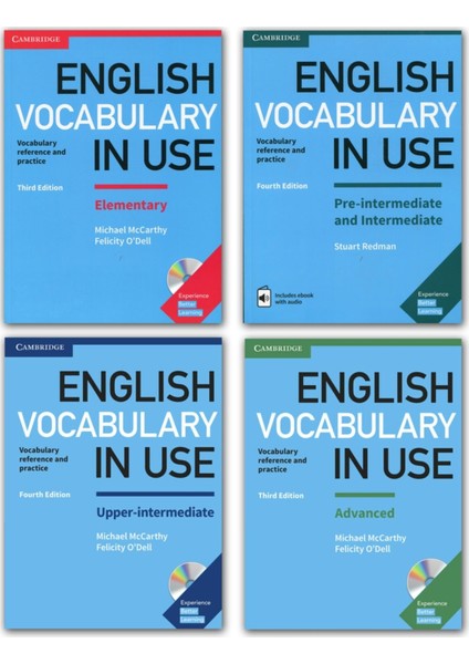 English Vocabulary In Use 4 Kitap Takım + 4 CD - Michael Mccarthy