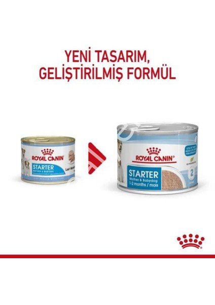 Royal Canin Starter Anne ve Yavru Köpek Konservesi 195 gr