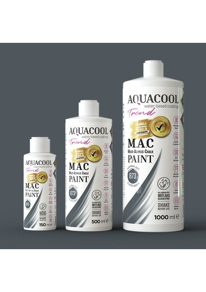 Multi Akrilik Boya 1000ML 873 Kayrak Gri modelleri