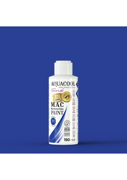 Multi Akrilik Boya 150ML 771 Safir Taşı
