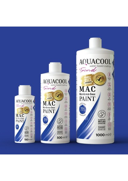Multi Akrilik Boya 150ML 771 Safir Taşı