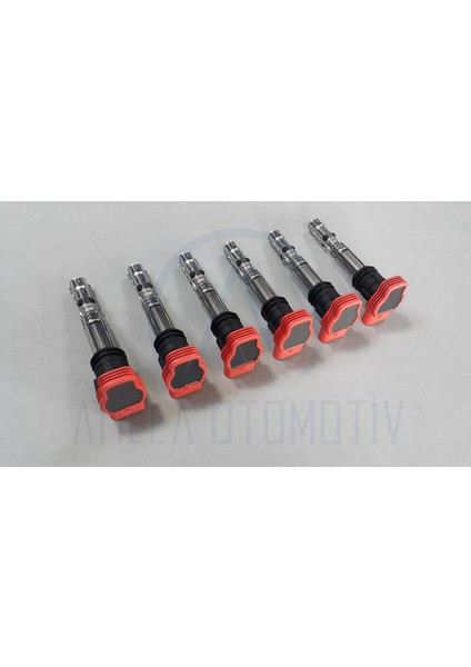 6 x Audi A6 4f C6 2005-2008 3.0 Ateşleme Bobini Kırmızı Orijinal fiyatları