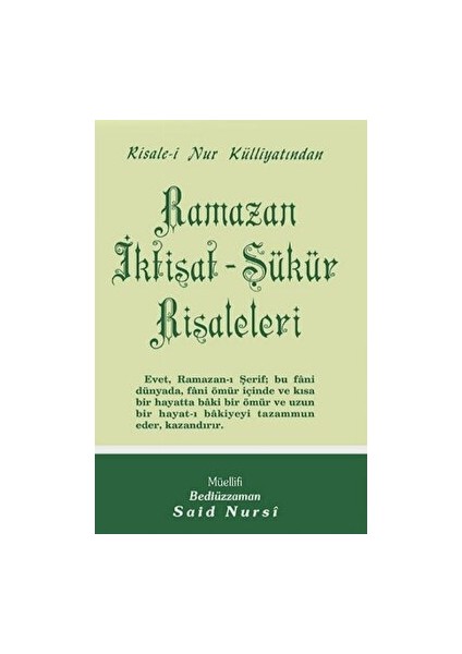 Miftah-Ül Iman Normal Boy - Bediüzzaman Said Nursi