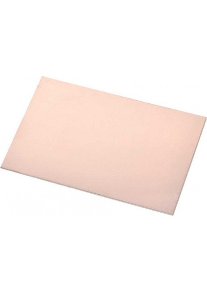 5X10CM Deliksiz Tek Yüzlü Normal Bakır Plaket