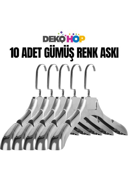 Bayan Ceket Gömlek Askısı Renk 10 Adet 38 cm Genişlik fiyatları