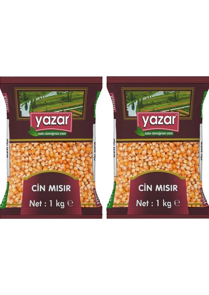 Patlatmalık Cin Mısır 1 kg x 2 Paket