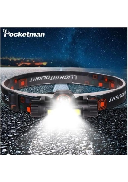 High Power Kafa Lambası - Su Geçirmez - Kamp Lambası - Kafa Lambası - Kafa Feneri