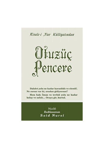 Otuzüç Pencere Normal Boy