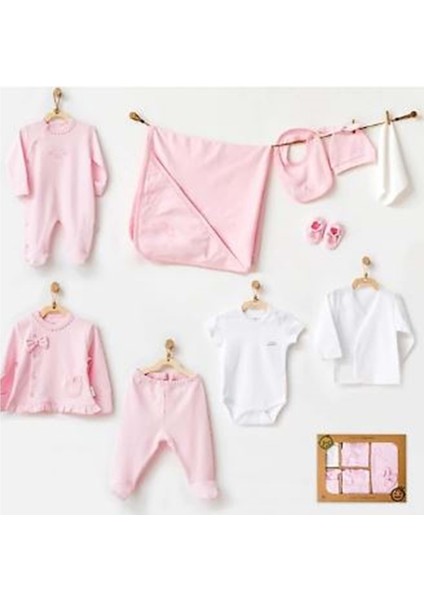 Pembe Kız Bebek 10LU Set Hastane Çıkışı