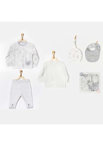 Bebek Hastane Çıkışı - Andywawa - Gri - 0-3 Ay