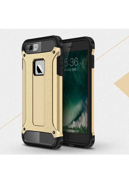 Apple iPhone 8 Plus Kılıf Armor Köşe Korumalı Çift Katman Tank Zırh Kapak (Crash) fiyatları